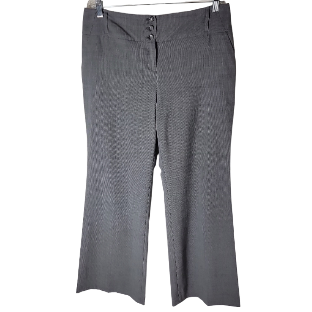 The Limited Travel Collection wool blend plaid high rise dress pants women’s 12